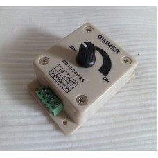12V 24V 8A LED Dreh Dimmber Regler Schalter für einfarbige LED Flexibel Streifen Lichtbänder